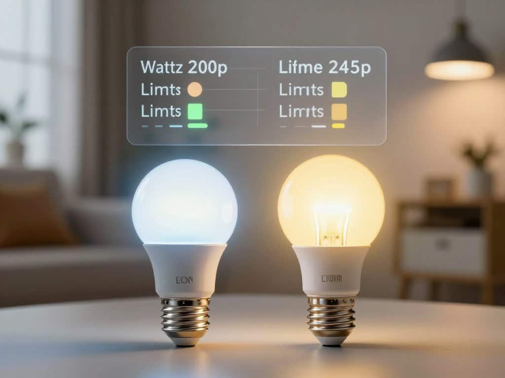 Effizienz und Lebensdauer von Lampen
