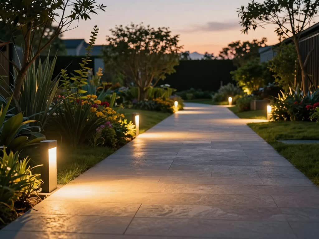 Gartenwege beleuchten Gartenwege beleuchten
