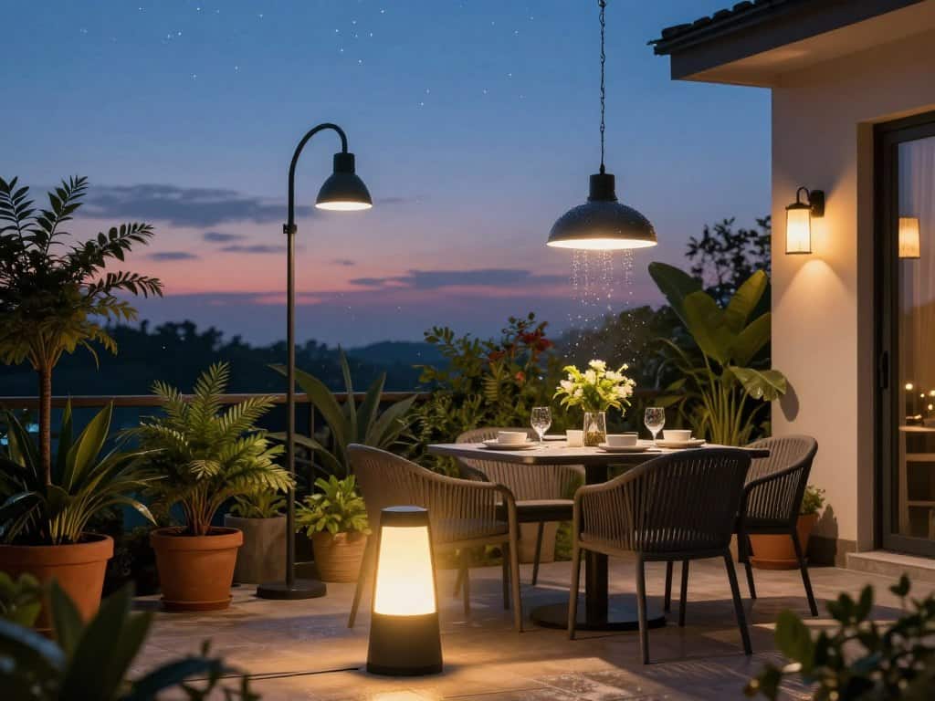 IP-Schutzklasse Außenbereich wasserdichte Gartenlampen