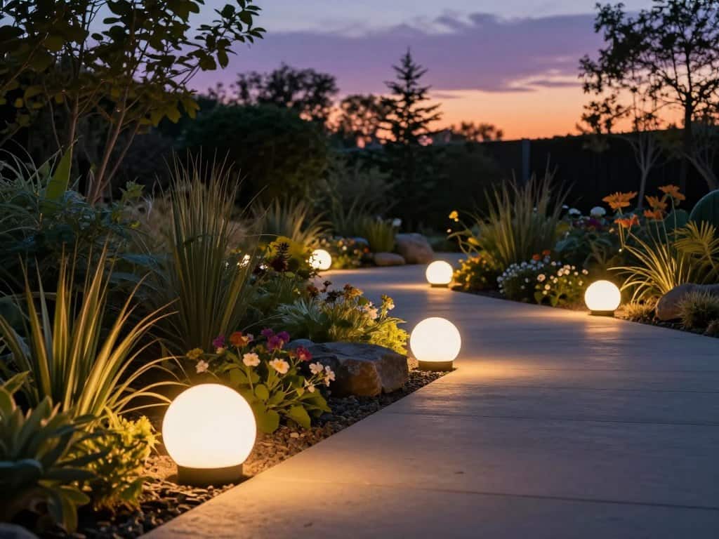 LED Bodenleuchten für Gartenwege
