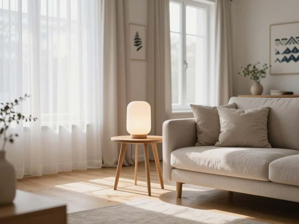 Licht im skandinavischen Wohnstil
