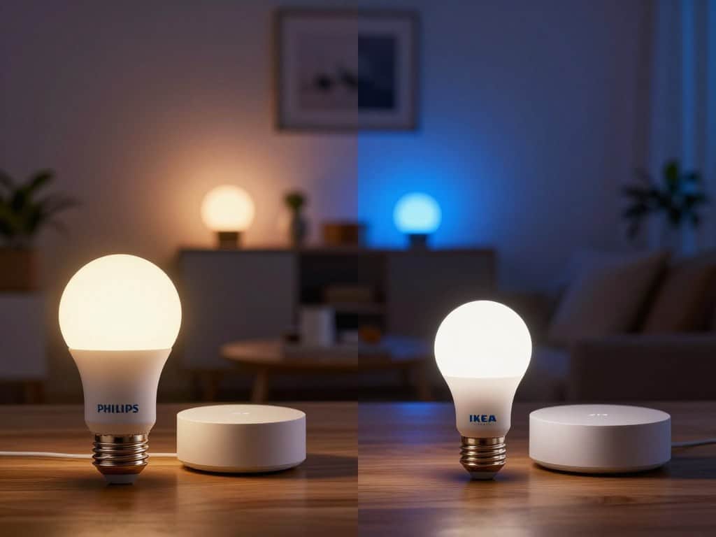 Vergleich Philips Hue und IKEA TRÅDFRI