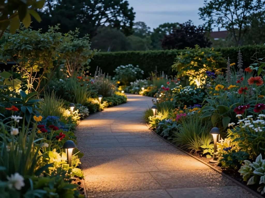 Wegebeleuchtung Gartenweg Sicherheit