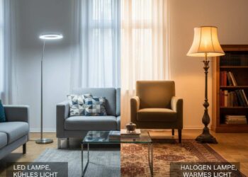 LED vs. Halogen im Wohnraum