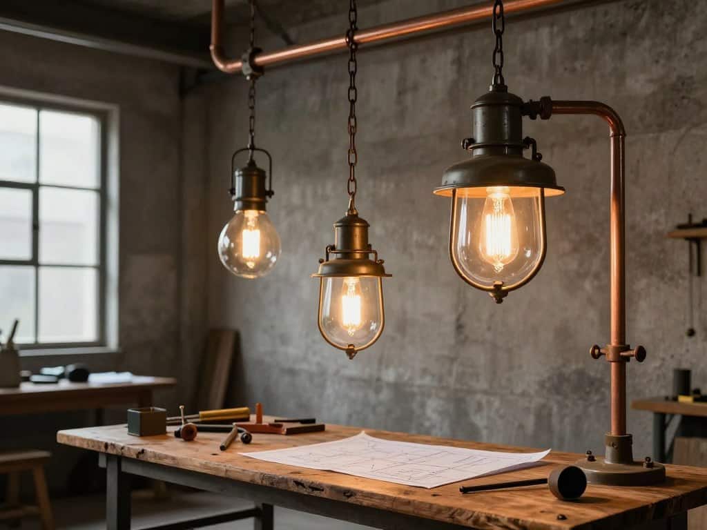 Beleuchtung im Industrial Style