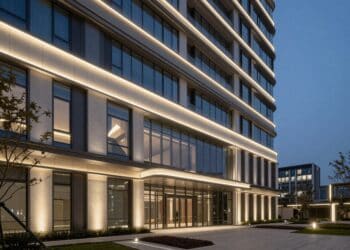 Fassadenbeleuchtung Architektur betonen