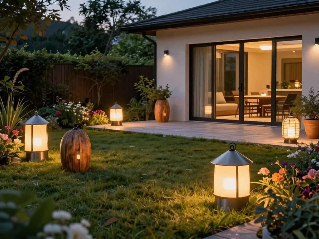 Gartenlampen und Hausarchitektur im Einklang – Stilabstimmung für Außenbeleuchtung