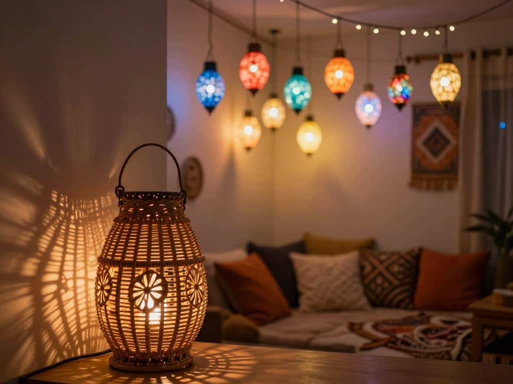 Lampen für den Boho-Wohnstil
