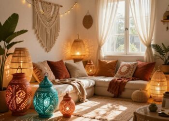 Lampen für den Boho-Wohnstil