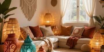 Lampen für den Boho-Wohnstil
