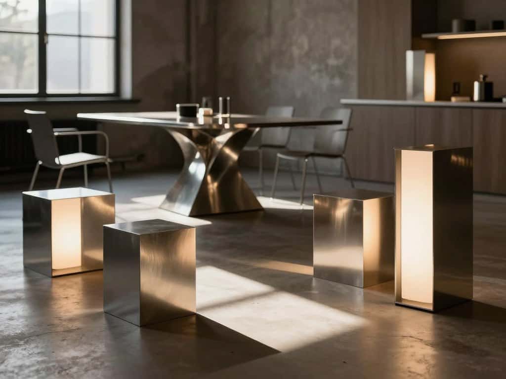 Metall im Lichtdesign