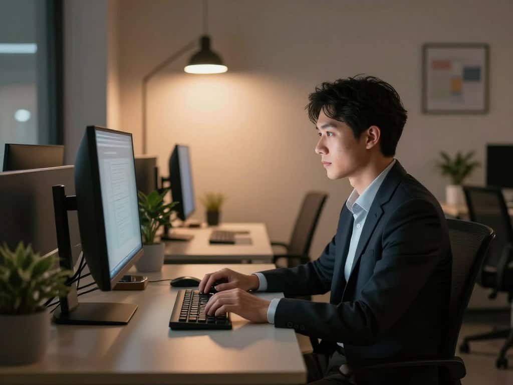 Optimierte Kontrastwahrnehmung durch Monitor Beleuchtung für bessere Augengesundheit