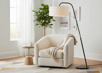 Die perfekte Stehlampe für gemütliche Leseecke