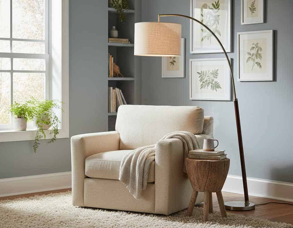 Die passende Stehlampe für eine Leseecke Die passende Stehlampe für eine Leseecke