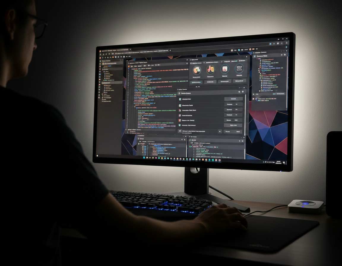 Monitor-Beleuchtung: Bias-Lighting 