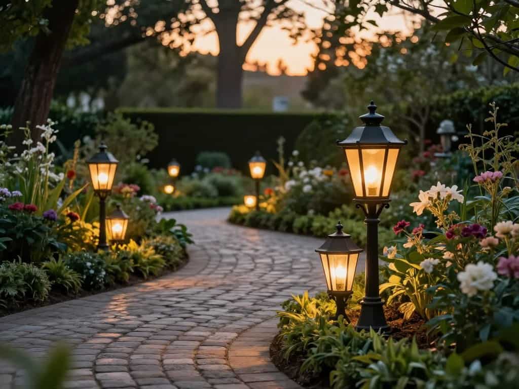 Zeitlose Gartenlampen mit klassischen Laternenformen – Bronze, Kupfer und Mattschwarz