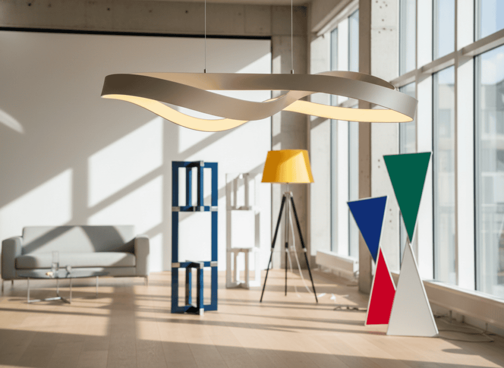 Designtrends bei Leuchten: organische Formen und Materialien