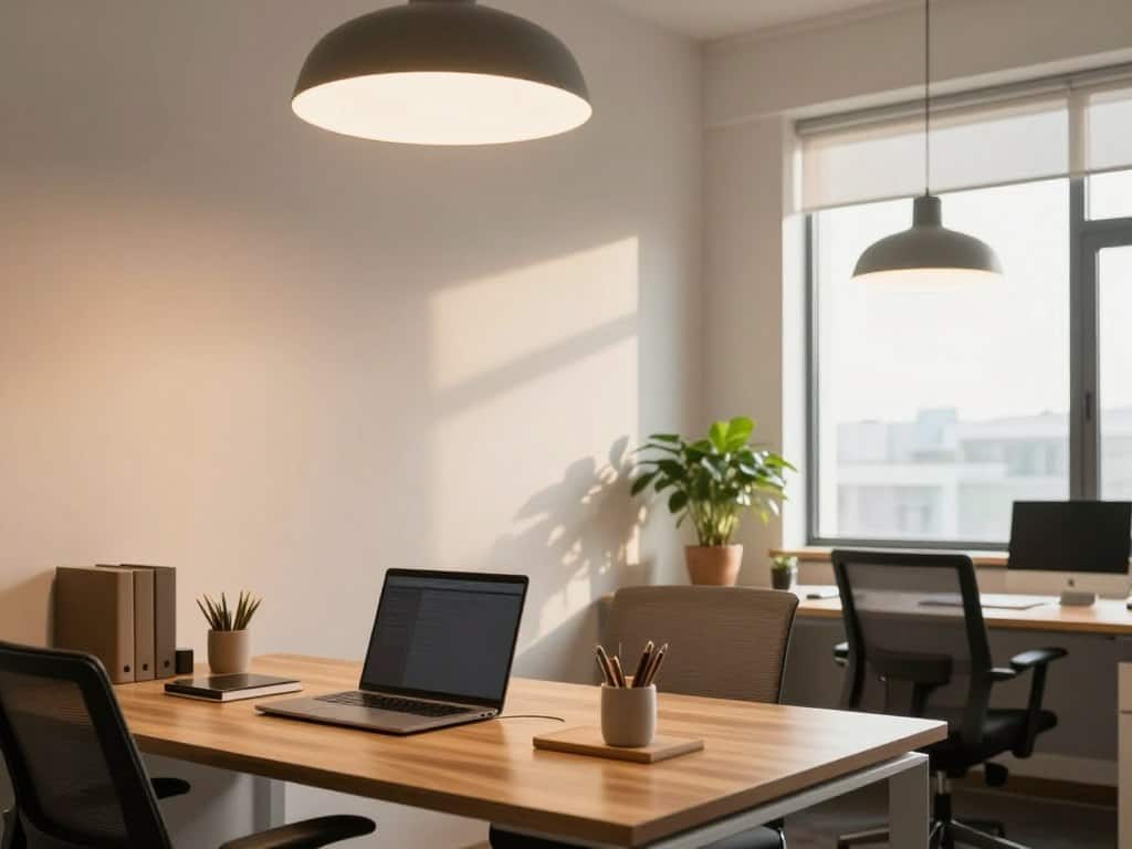 Lichtqualität im Büro: Unterschied zwischen direktem und diffusem Licht