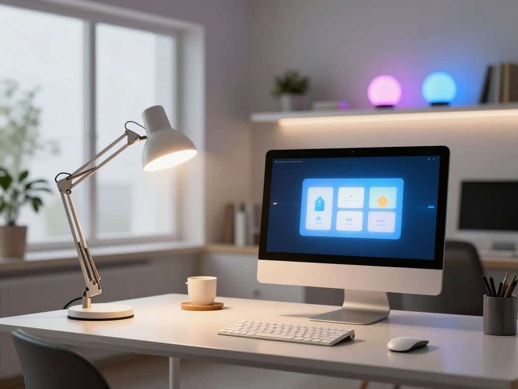 Technische Voraussetzungen für smarte Lichtsteuerung im Homeoffice