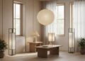 Licht und Lampen im Japandi-Look