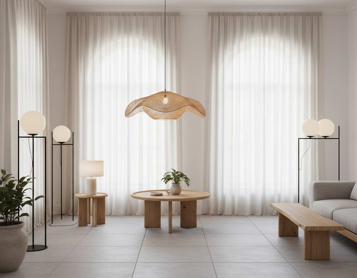 Lichtdesign im Japandi-Look Lichtdesign im Japandi-Look