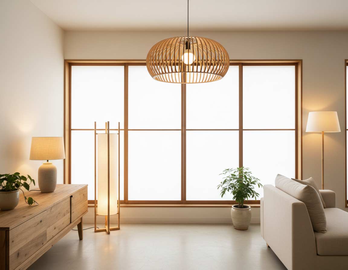 Leuchten im Japandi-Design Leuchten im Japandi-Design