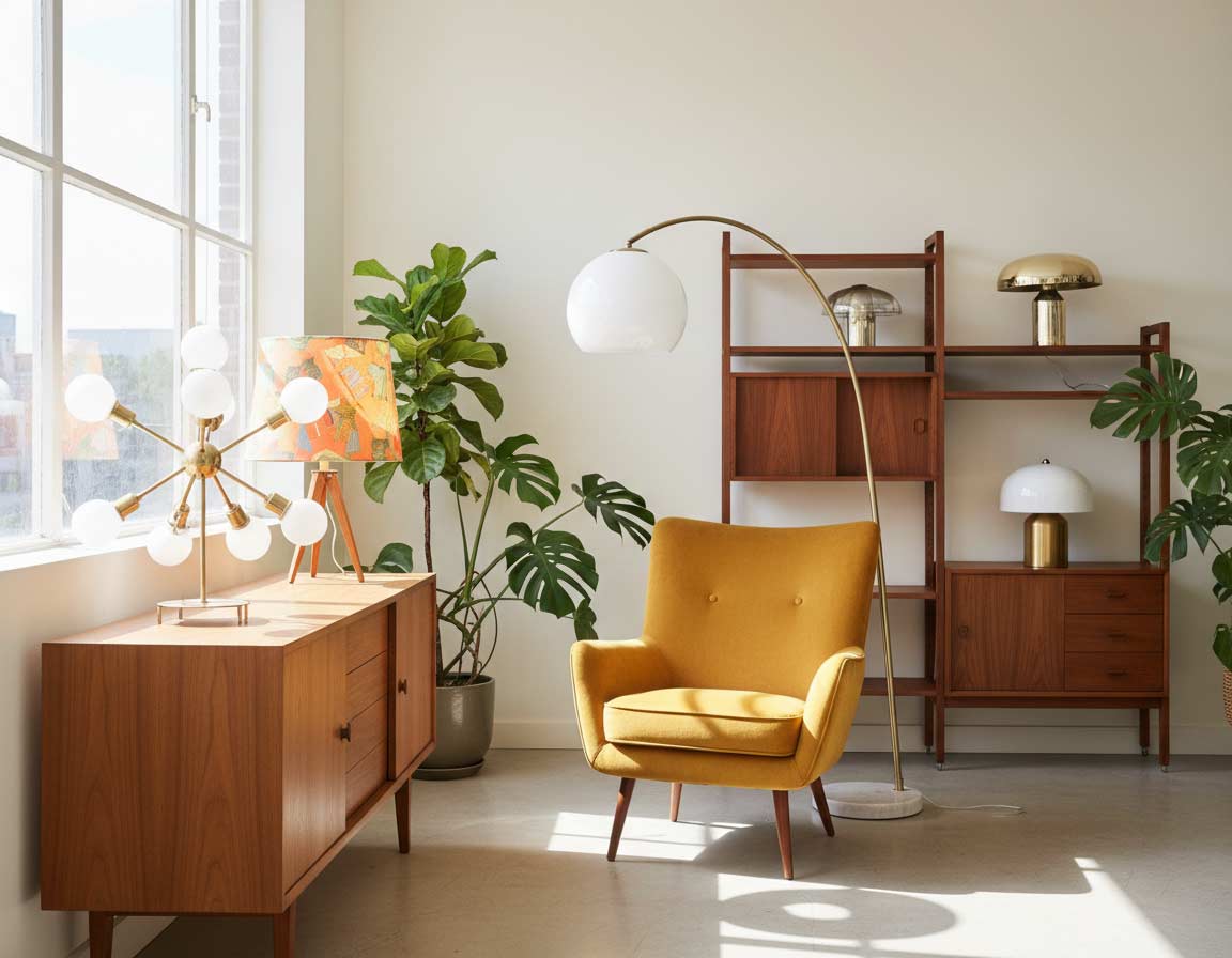 Retro und Mid-Century Lampen Retro und Mid-Century Lampen