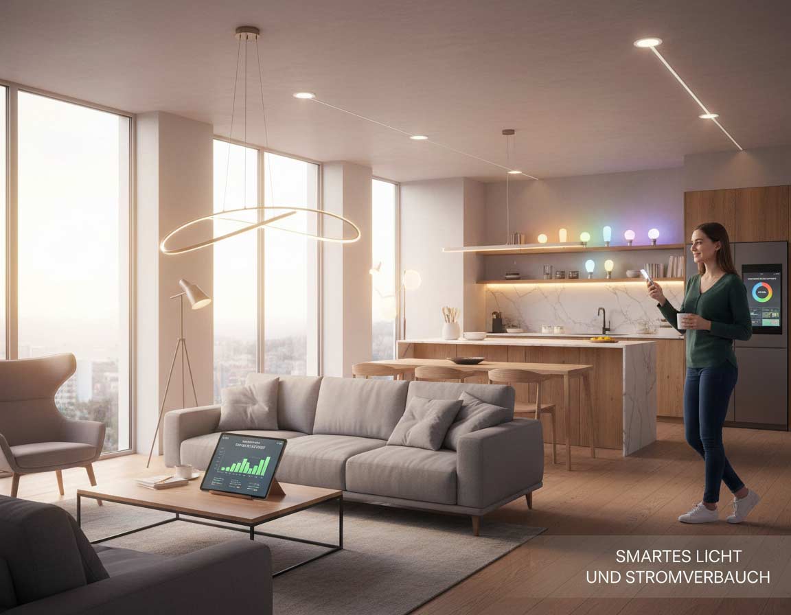 Smartes Licht und Stromverbrauch Smartes Licht und Stromverbrauch: Gesamtbilanz