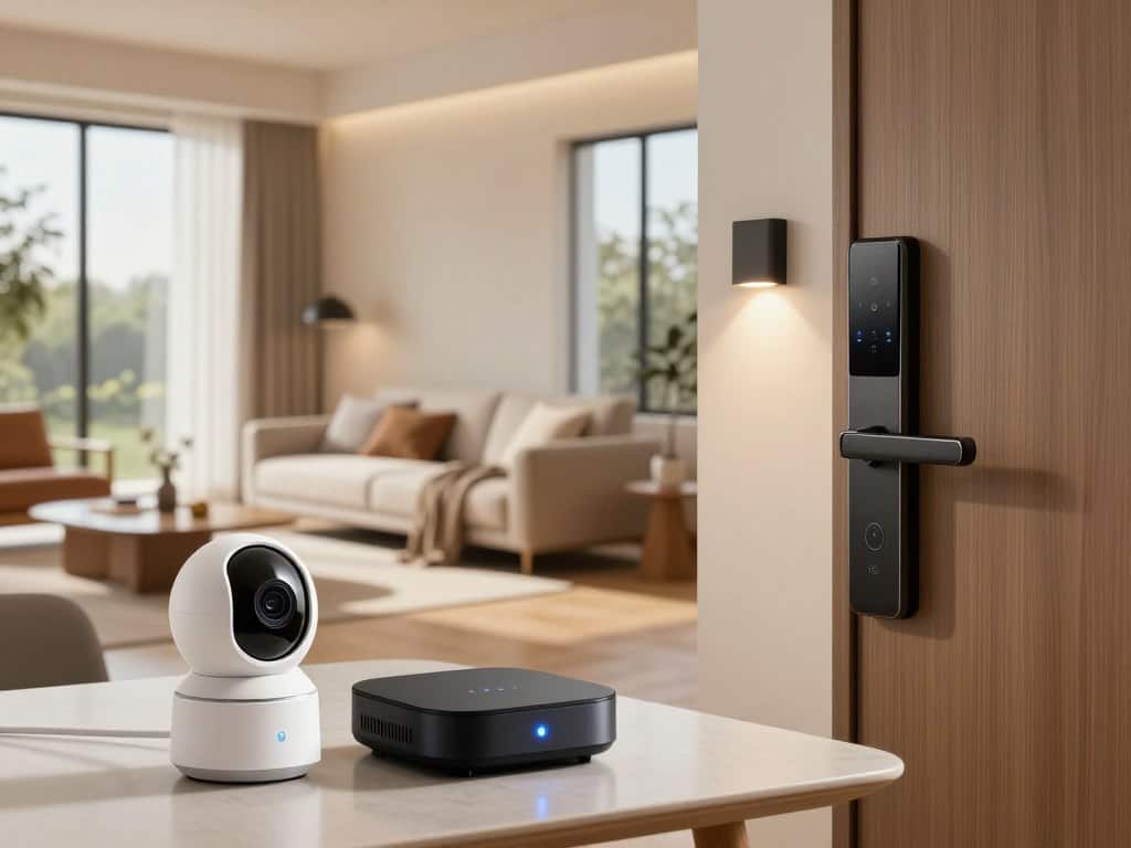 Praktische Sicherheitsmaßnahmen im Smart Home: Smartphone mit Datenschutzeinstellungen