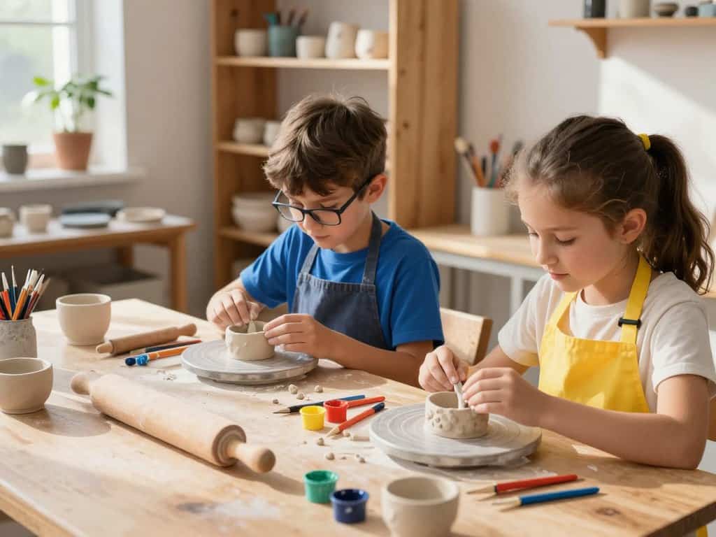 Ton modellieren mit Kindern: Daumentechnik und Plattentechnik Schritt für Schritt